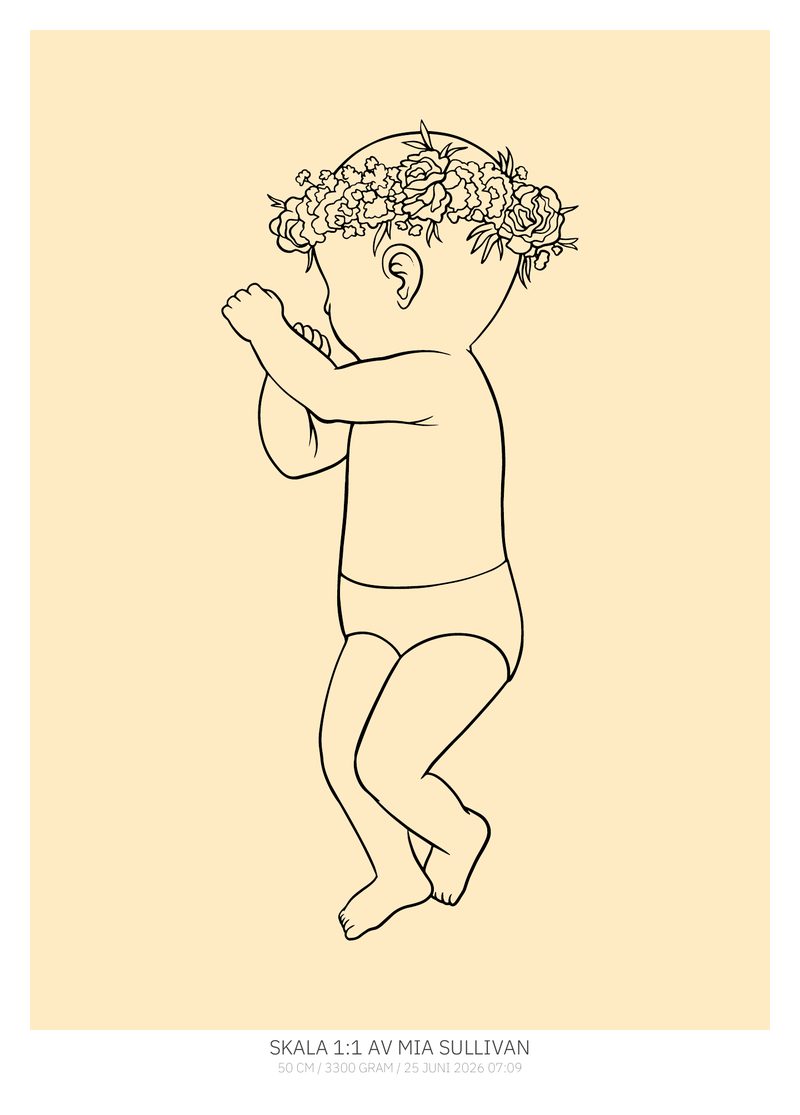Profil mit Windel – Apricot