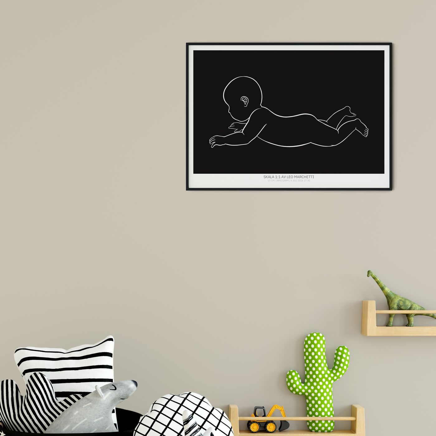 Birth poster – tummy time